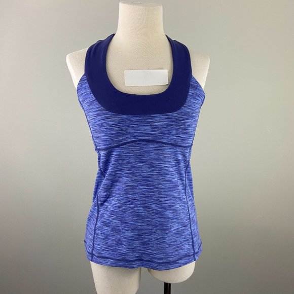 LULULEMON Blue-Purple Racerback Tank - Picture 2 of 9